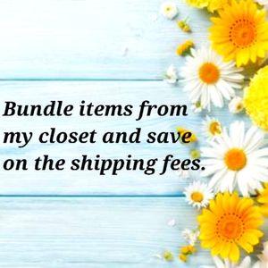 Bundle items from my closet and save on the shipping fees!